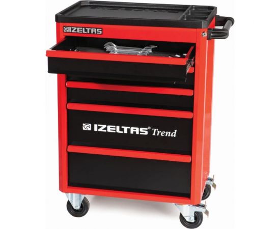 Инструментальная тележка IZELTAS TREND 5 выдвижных ящиков, полный 8244005096 