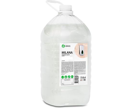 Жидкое мыло Grass Milana эконом, 5 л 125352 