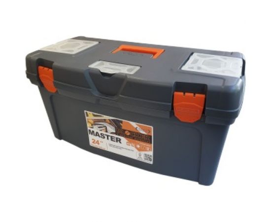 Чёрный/оранжевый ящик для инструментов Master 24 BLOCKER BR6006ЧРОР 