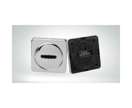 Ключевина CRIT КлС-К11 Хп хром полированный, пара 05212 