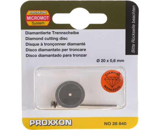 Диск алмазный отрезной с дискодержателем Proxxon PR- 28840 