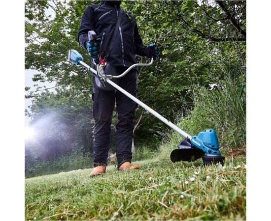 Аккумуляторная коса Makita LXT BL 18В велорукоятка, d-30 см, M10xLH, 2xBL1850B,DC18RC ADT DUR190URT3 – изображение 11