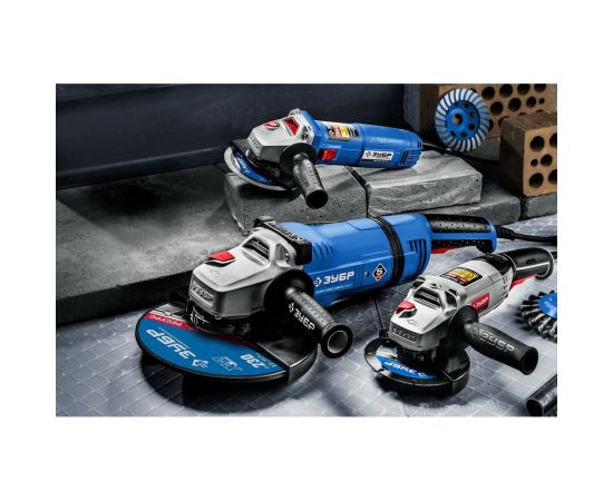 Углошлифовальная машина ЗУБР Профессионал УШМ-П125-1500 ЭПСТ – изображение 13