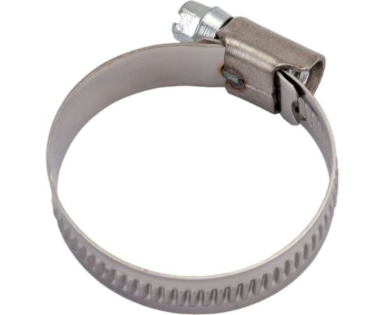 Хомуты ""ЭКСПЕРТ"" Зубр из нержавеющей стали с накатной лентой НЛ-12, 25-40 мм, 100 шт 37822-25-40-100 – изображение 2