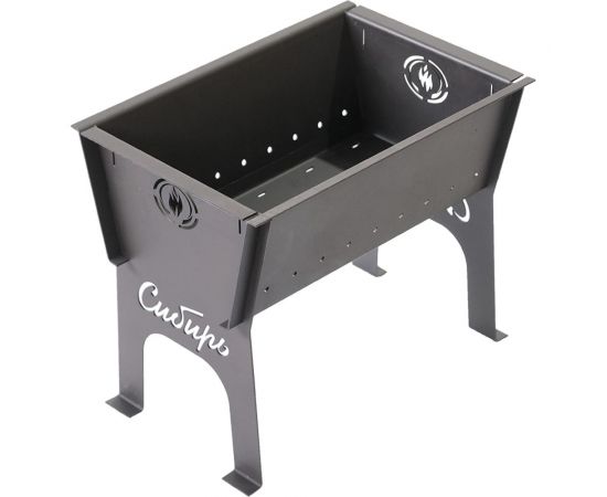 Мангал НМК СИБИРЬ разборный, без полок НМК060008 – изображение 2