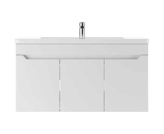 Подвесная тумба АЙСБЕРГ Мечта под умывальник "Maria 100" без ящика DM2328T – изображение 2