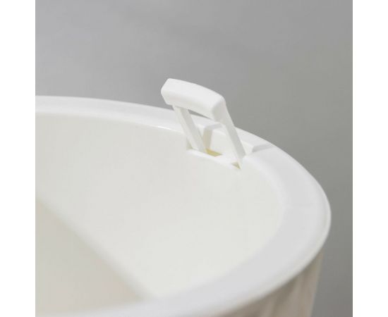 Кашпо со вставкой СИМАЛЕНД Вдохновение 3 л, 19.5 см, 16.5 см, белый 4534384 – изображение 2