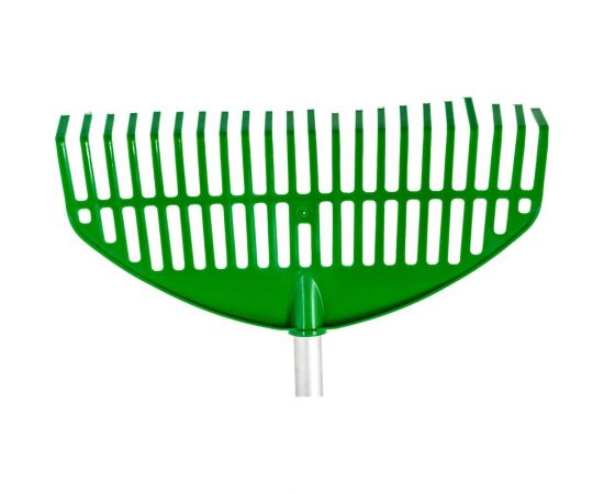 Веерные пластмассовые грабли Gigant 22 зуба, с алюминиевым черенком IAG-003 – изображение 2