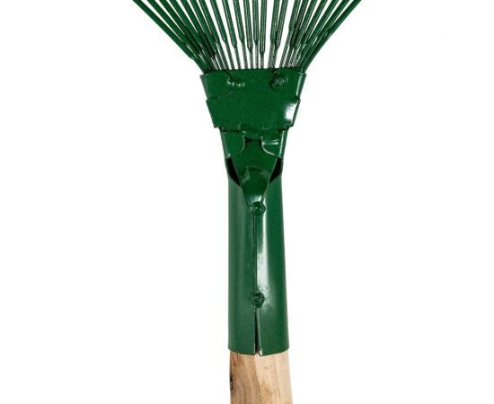 Веерные проволочные грабли Gigant ГВ-П с черенком IAG-004 – изображение 3