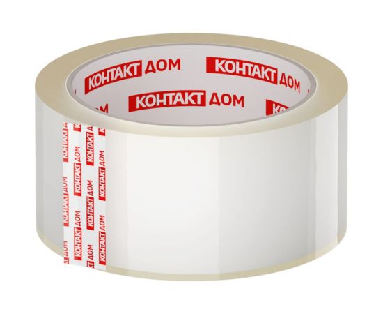 Упаковочная клеящая лента КОНТАКТ ДОМ Универсальная, 48мм х 50м 23694 – изображение 3