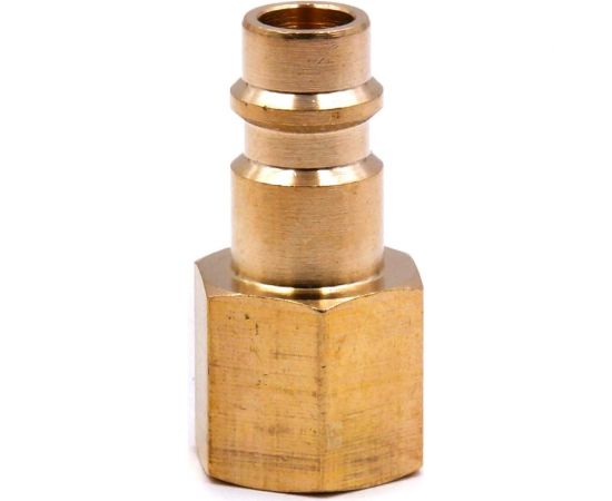 Соединение быстросъемное пневматическое HQ-PF14 «папа»-внутр. резьба 1/4" (латунь) HQ-mech УТ000002475 – изображение 3
