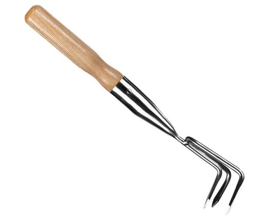 Рыхлитель 3 зуба с длинной рукояткой Центроинструмент FINLAND 1849 – изображение 3