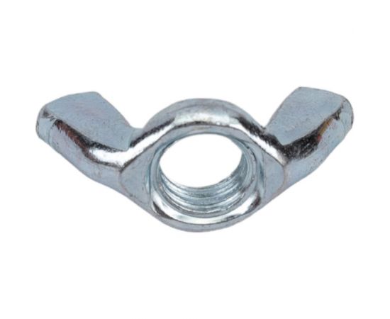 Барашковая гайка Стройбат DIN315 М10 белый цинк 40 шт 307630 – изображение 3