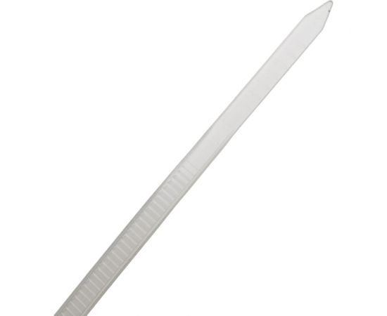 Нейлоновая хомут-стяжка под винт duwi 150x3,6 мм, белая, упаковка 10 шт. 30296 4 – изображение 3