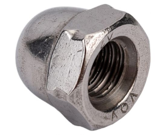 Колпачковая шестигранная гайка DINFIX DIN 1587, нерж. А2, M10, 10 шт. 00-00001926 – изображение 3