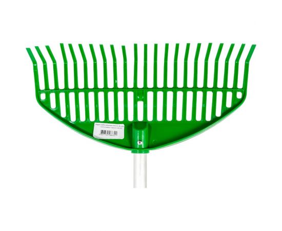 Веерные пластмассовые грабли Gigant 22 зуба, с алюминиевым черенком IAG-003 – изображение 3