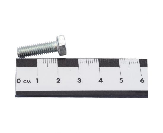 Болт Невский Крепеж DIN 933, с шестигранной головкой, оцинк., М6x20 + гайка + шайба 8 шт. 812717 – изображение 4