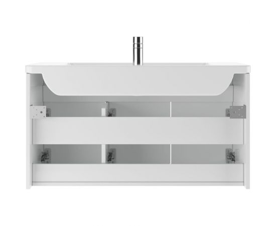 Подвесная тумба АЙСБЕРГ Мечта под умывальник "Maria 100" без ящика DM2328T – изображение 4