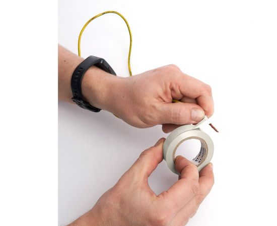 Изоляционная лента STEKKER intp01315-20 0,13x15 мм, 20 м, белая 39904 – изображение 5