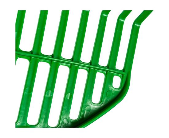 Веерные пластмассовые грабли Gigant 22 зуба, с алюминиевым черенком IAG-003 – изображение 5