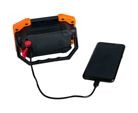 Аккумуляторный рабочий фонарь Peka работа от аккумуляторов и батареек W032 – изображение 8