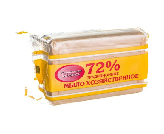 Хозяйственное мыло 72%, 200 г МЕРИДИАН Традиционное, в упаковке 602372 