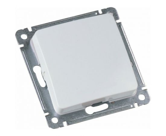 Механизм одноклавишного выключателя HEGEL белый ВС10-411 