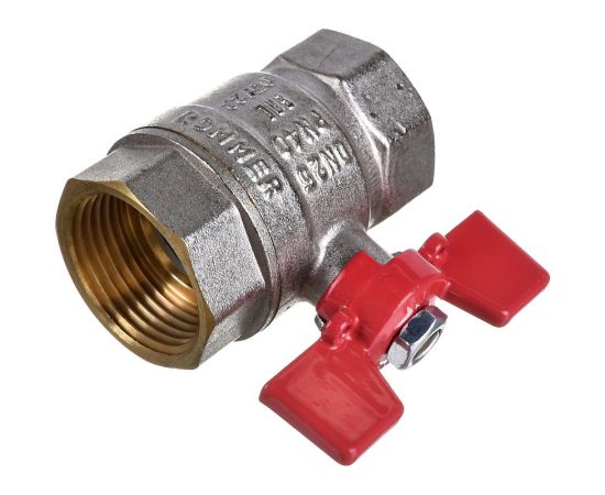 Шаровой кран ROMMER 1"" ВН/ВН, RBV-0003-0110225 RG008UB5BA4V1F 