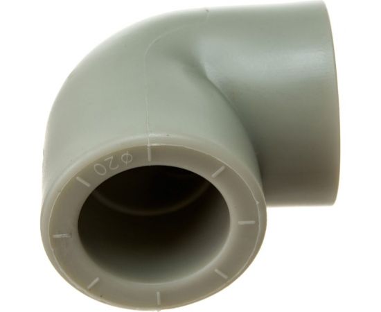 Отвод ПОЛИТЭК 20/90 PPRC серый 9000000320С – изображение 2
