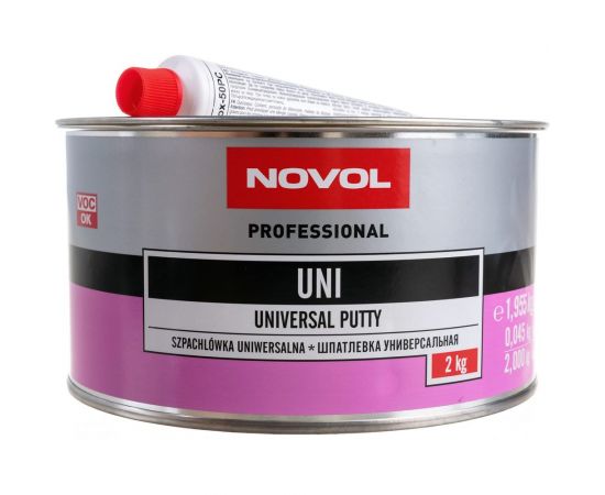 Шпатлевка Novol UNI универсальная 2 кг X6119349 – изображение 2