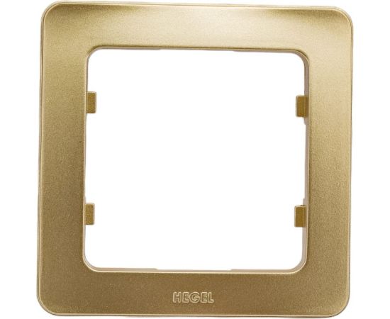 Одноместная рамка HEGEL золото Р401-07 – изображение 3