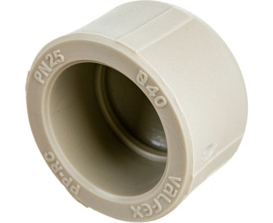 Заглушка-пробка VALFEX PP-R, серая, Дн40 10162040Г 127-0318 – изображение 3