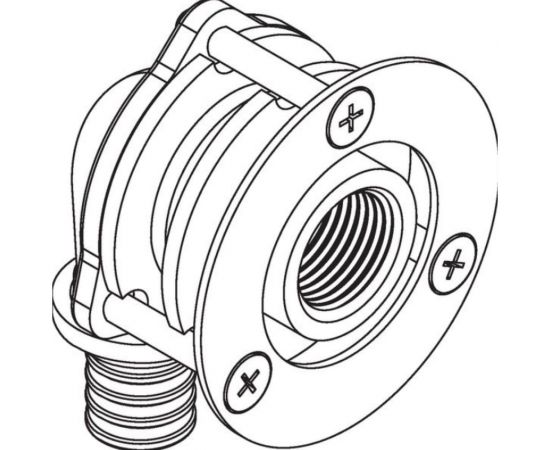 Настенный угольник Rehau В 16 1/2 длина мм-28 бронза RX+ для гипсокартонных плит 14563741001 – изображение 3