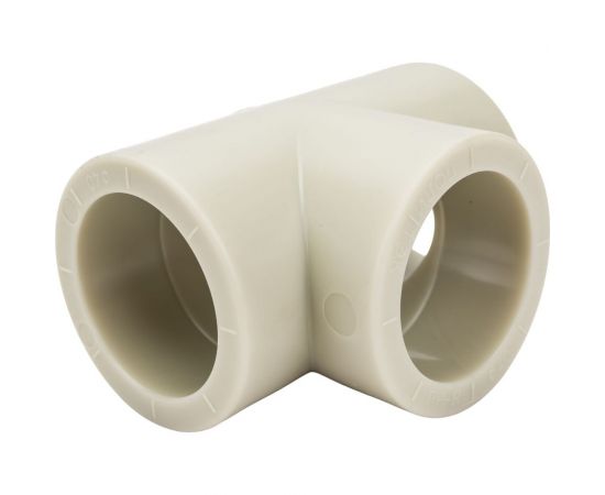 Тройник ПОЛИТЭК 40 PPRC серый 9000000440С – изображение 3