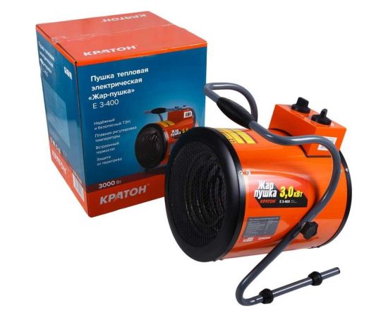 Тепловая электрическая пушка Кратон Жар-пушка Е 3-400 3 09 04 031 – изображение 3