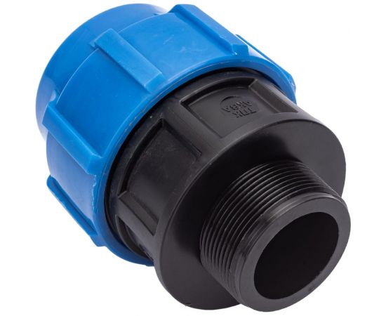 Муфта ПОЛИТЭК с наружной резьбой 63х2 50030063 – изображение 3