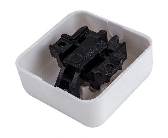 Одноклавишный выключатель ООО Ливны-Электро А1-001 УХЛ 4 белый ВОП 12 – изображение 3