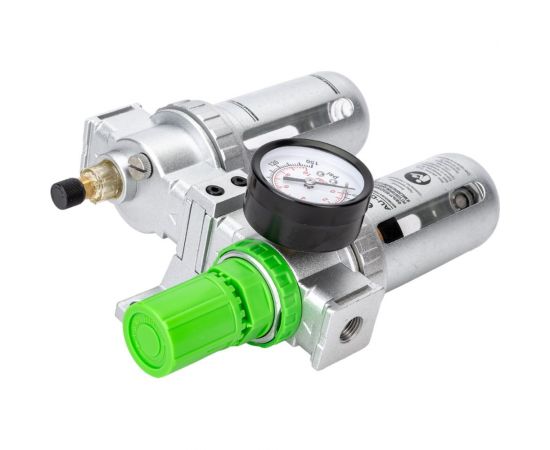 Блок подготовки воздуха с регулятором давления и маслораспылителем 1/4" ECO AU-02-14 – изображение 3