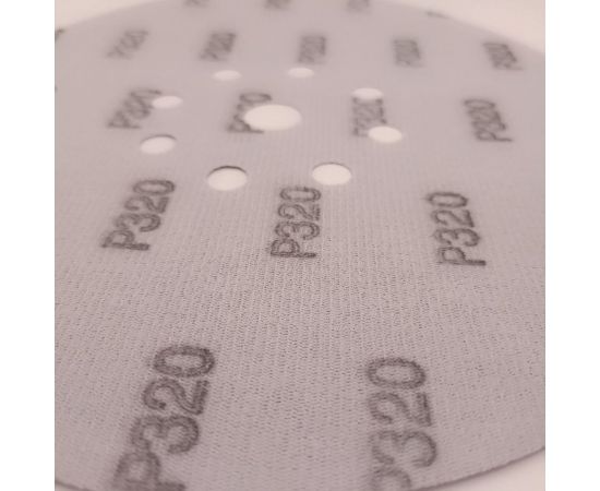 Шлифовальный круг на липучке Giraffe CERAMIC 225 мм, 9 отв., Р320 ABRAFORM AF-GCER-320 – изображение 3