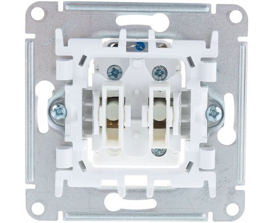 2-клавишный выключатель Schneider Electric ATLASDESIGN с подсветкой, 10АХ, КАРБОН ATN001053 – изображение 4