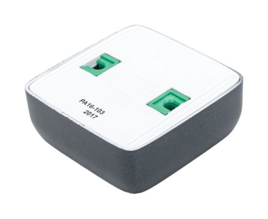 Одноместная розетка HEGEL с изолирующей пластиной, черный РА16-103-08 – изображение 4