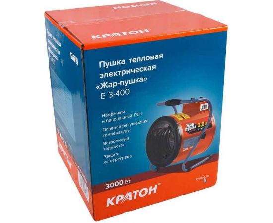 Тепловая электрическая пушка Кратон Жар-пушка Е 3-400 3 09 04 031 – изображение 4