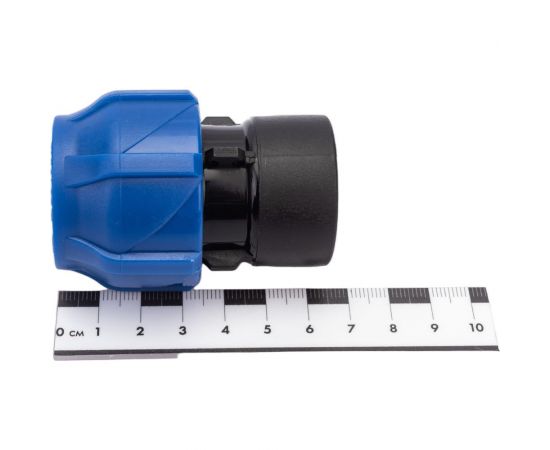 Компрессионная соединительная муфта VALFEX ПНД, с внутренней резьбой, 25x3/4"" 121001225034 – изображение 5