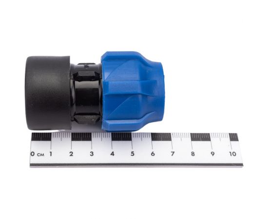 Компрессионная соединительная муфта VALFEX ПНД, с внутренней резьбой, 20x3/4"" 121001220034 – изображение 5