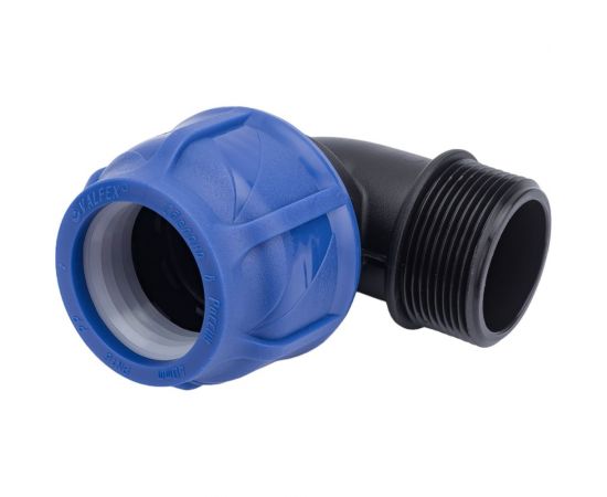 Компрессионный отвод VALFEX ПНД, с наружной резьбой, 40x1 1/2"" 1210012440112 