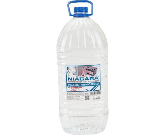 Вода дистиллированная Ниагара 5 л NIAGARA 1012000010 