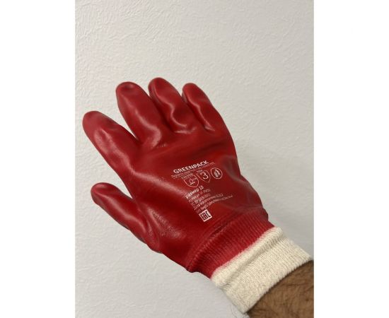 Перчатки GreenPack МБС Гранат красные, 240 пар TF-PVC01 