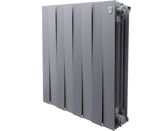 Радиатор Royal Thermo PIANOFORTE 500/Silver Satin - 8 секций 