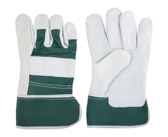 Комбинированные кожаные перчатки Jeta Safety, краги, хлопок/спилок А, размер 10/XL JSL-201-10/XL 