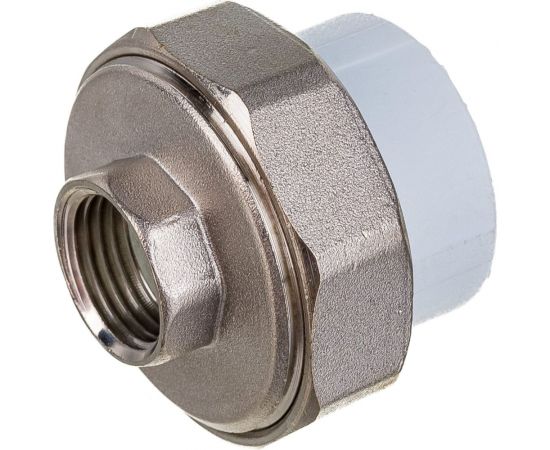 Комбинированная муфта VALFEX PP-R белая, разъем 32х1/2 дюйма ВР 10155215 127-1644 